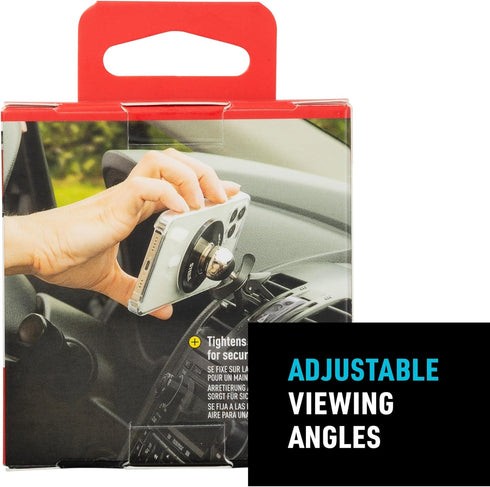 Nite Ize Steelie Tension Vent Mount, Magnetic Phone Mount for Car Vent, Convenient, Adhesive-Free Car Accessories for