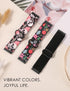 TOYOUTHS Elastic Adjustable Nylon Fabric Strap for Fitbit Sense/Sense 2/Versa 3/Versa 4 Bands, Women Men Scrunchies