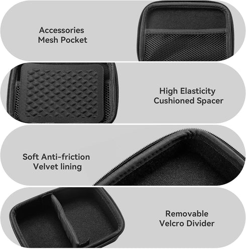 Canon Camera Case for PowerShot G7X mark II/III, Digital Camera Organizer for Sony Dscw 800/830, Travel Case