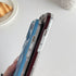 Caseative iPhone 13 Pro Max Case: Water Ripple Wave Meteorite Bubble Pattern Chrome Plating Soft Compatible Cover -