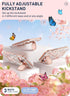 i-Blason Slim Full-Body Protective Case for iPhone 15/14/13 (6.1'') - Marble Pink, MagSafe Compatible, with Camera