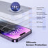 UNBREAKcable 3-Pack iPhone 14 Pro Max Screen Protector, 9H Hardness, Shatterproof, HD Clear, Case Friendly, Easy