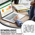 Synerlogic Word/Excel Windows Shortcut Sticker | Reference Guide Keyboard Shortcuts | Work from Home Essentials | Excel