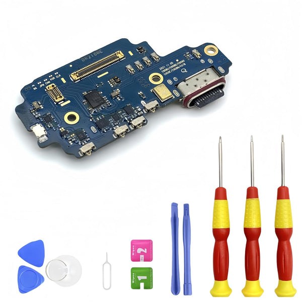 Galaxy S22 Ultra 5G USB Charging Port Flex Cable Replacement for Samsung Galaxy S22 Ultra with Tools