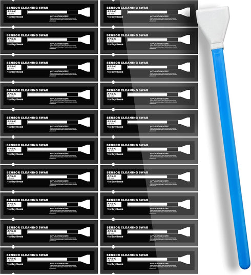 AAwipes Sensor Cleaning Swabs for APS-C Sensors of DDR DSLR or SLR Camera