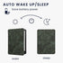 kwmobile (2024)/Colorsoft Case Compatible with Amazon Kindle Paperwhite Case - eReader Cover - Embossing Flowers Green