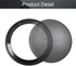 Fielect 4Pcs 6.5inch Speaker Grill Cover, Mesh Decorative Circle Woofer Guard Protector Cover with Screws