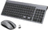 LeadsaiL Wireless Keyboard and Mouse Combo, Compact Silent USB Set for Windows Laptop, Desktop, PC