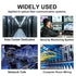 LC to LC Fiber Patch Cable OM3 1M/3ft, 10GB Duplex 50/125um Multimode Fiber Cord LSZH