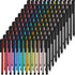 Outus 120 Pieces Universal Capacitive Stylus Slim Digital Pen, 12 Colors Compatible with iPad, iPhone, Samsung, Tablet