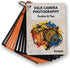 DSLR Camera Photography Cheat Sheet Cards, Quick Reference Flashcards for Canon, Nikon, Sony Photographers