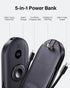 Portable Charger for iPhone 16, 302A, 10000mAh, Built-in AC Wall Plug, Watch Charger for Smart Devices