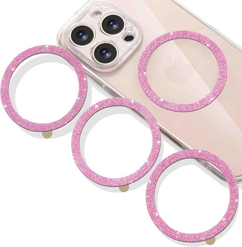 Jsoerpay Universal Metal Rings Compatible with Magsafe Sticker for All Phone Cases &