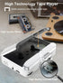 Gracioso Portable Cassette Player Recorder Converter, Cassette to MP3 via SD Card, Walkman with Rechargeable Battery,
