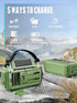 Emergency Radio - Portable Hand Crank NOAA Weather Radio, 44400mWh Battery, Solar AM/FM/SW Alert Radio