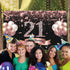 Trgowaul 21st Birthday Decorations - Rose Gold Backdrop 5.9 x 3.6 Ft for Women Happy 21st Banner