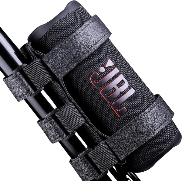 co2CREA Portable Speaker Mount for Most Bluetooth Wireless Speakers, Adjustable Strap Attachment for Golf Cart, Bike