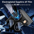 UniqueMe Camera Lens Protector for iPhone 13 Pro/Pro Max - Graphite, Metal Ring, Strong Drop Protection, Tempered Glass.