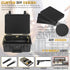 Protective Hard Case Shockproof Water-resistant with Customized DIY Foam Insert for Camera, 11 X 9.5 X 5-Inch