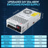 BOSYTRO 24V 20A 480W AC110V/220V 24 3D Upgraded Output Port DC Switching Power Supply, Universal Transformers (SMPS)