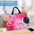 icolor Laptop Handle Bag for 14 15 15.4 15.6 inch, Neoprene Sleeve Pouch for Dell, Lenovo, Toshiba, HP, ASUS (Pink)