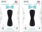 LOVEHANDLE Universal Grip for Most Smartphones, Mini Tablets and Cases, Black Elastic Strap