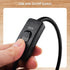 Cable Matters 2-Pack USB On Off Switch, 3ft Short USBA Extension Cable with ON Off for Data and Power