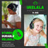 Green Wired Headphones for Boys & Girls - Lightweight, Portable On-Ear Youth Headphones for School & Travel, Compatible