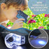 Pocket Microscope for Kids and Adults, 60x-120x Portable Handheld Microscope with 5 Slides for Science Lab