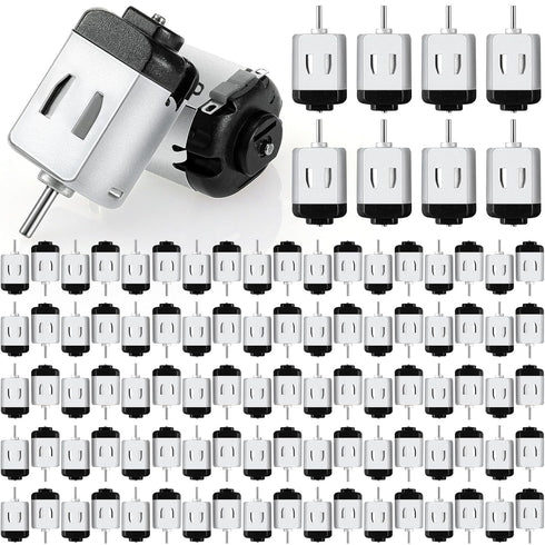 Coume 200 Pack Dc Motor 1.5-3v 23000rpm Mini Hobby Electric Motor High