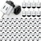 Coume 200 Pack Dc Motor 1.5-3v 23000rpm Mini Hobby Electric Motor High