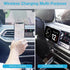 Magnetic Wireless Car Charger, 7.5W Fast Charging Mount for iPhones, Dashboard Holder with Safety Protection, Rotatable
