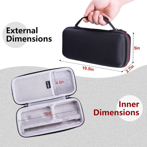 LTGEM EVA Hard Case for Insta360 ONE X3/X2 Action Camera, Travel Protective Carrying Storage Case