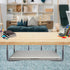 Skywin Rubberized Under Desk Laptop Mount, 3 Racks in 1 Set to Hold Under Desk Laptop Holder Organizer Rack (Laptop Not