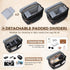 RAINSMORE Canvas Camera Bag, DSLR/SLR/Mirrorless Small Camera Sling Bags Cross-body Camera Case, Compact Shoulder Bag