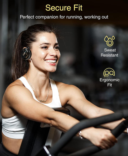 Kinivo BTH240 PRO Bluetooth Wireless Headphones, On-Ear HiFi Stereo Music, 30 Hours Playtime, Built-in Mic, Foldable