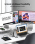 Silkland USB C Monitor Display Cable, 4K@120Hz/60Hz, 8K@30Hz, 3.3FT, 240W PD Fast Charge, Compatible with MacBook Pro,