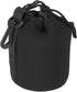 PATIKIL Camera Lens Bag, 3.3" IDx5.5 H Drawstring Pouch with Thick Neoprene, Lens Case for DSLR, Water Coffee Cups Black
