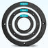 5 Inch Speaker Spacer Adapter Ring Mounting Bracket, Universal Fit 5 Plastic Speaker Ring Adapter (2 PCS)