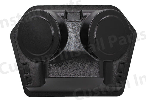 Speaker and Stereo Overhead Console Housing, Compatible with Golf Cart, UTV, Polaris RZR, Marine (Empty Console)