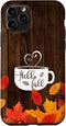 Hello Fall Coffee Mug | Autumn Leaves Happy Fall Feeling for iPhone 11 Pro