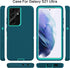 MXX Case Compatible with Galaxy S21 Ultra, 3-Layer Heavy Duty Body Bumper Cover for Samsung Galaxy S21 Ultra 5G