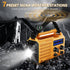 Emergency Radio 5000 Hand Crank Solar Weather Radio, 5-Way Power Survival Portable Radio with Flashlight & Charger