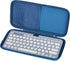 Hard Case Compatible with Logitech Pebble Keys 2 K380s K380 K810 K811 Bluetooth Wireless Keyboard (Classic Blue Case)