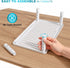 2 Pack 14.5 9.1, BONTEC Monitor Stand Height Adjustable Metal Riser with Pen Holder, White, x Ergonomic Desktop Stand