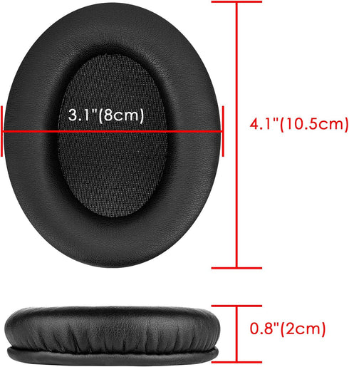 Replacement Ear Pads for HyperX Cloud II, Cloud III, Mix, Alpha, Cloud Flight, Stinger, Ear Cushions, Protein