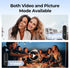 ATUMTEK 10m 5.0 Bluetooth Remote Shutter, Carbon Fiber Design, Rechargeable Camera Remote Control for iOS & Android