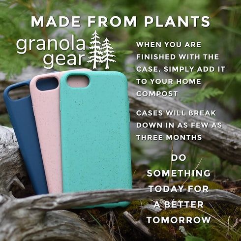 granola gear 6/6s/7/8/SE Eco by GranolaGear - Eco-Friendly Phone Case for iPhone - Biodegradable, Compostable