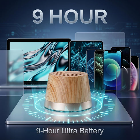 Topadorn 15W Magnetic Bluetooth Speaker with Wireless Charger & Phone Stand, Portable HD Sound Speaker