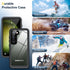 Humixx Waterproof Case for Samsung Galaxy S23, Built-in Lens & Screen Protector, 12FT Military Drop Proof